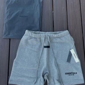 Essentials Gray Athletic Sweatshorts